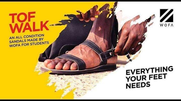 Handcrafted WOFA leather sandals